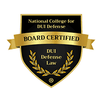 National College for DUI Defense Board Certified National College for DUI Defense Board Certified